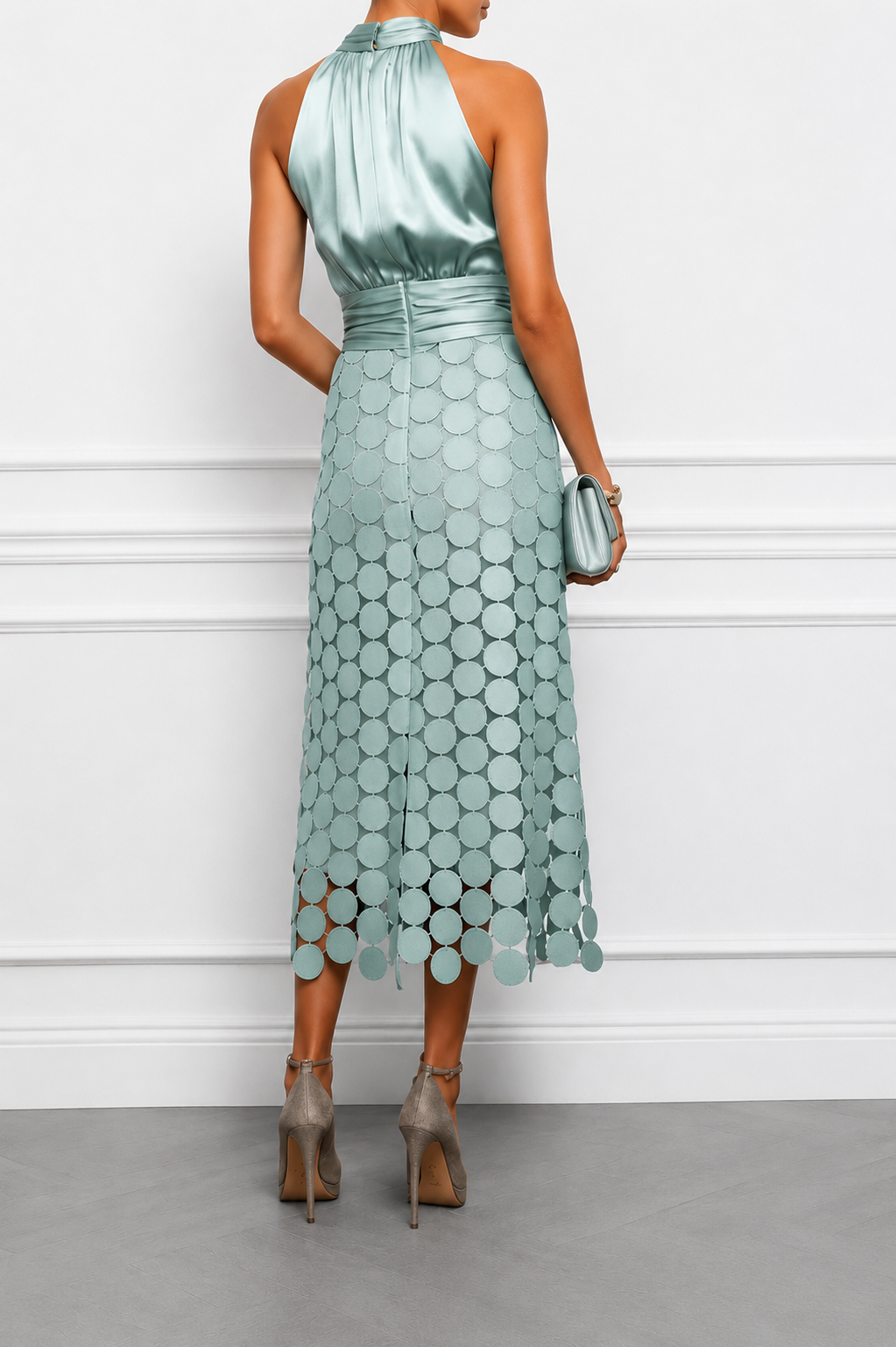 CÉLINE | Elegant Midi Dress