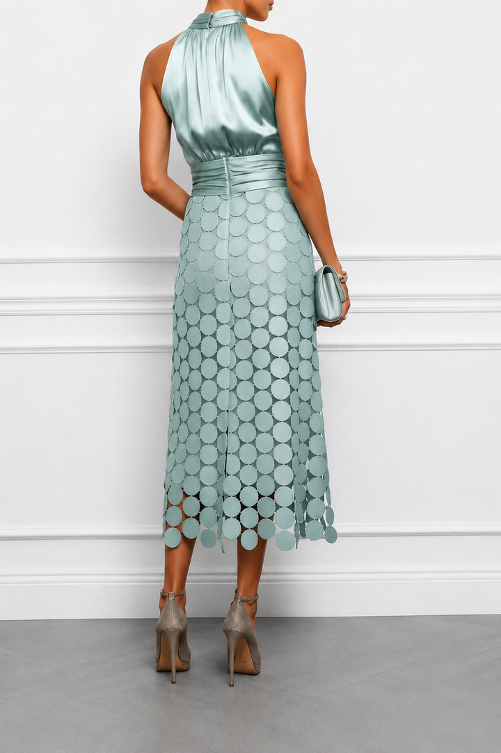CÉLINE | Elegant Midi Dress